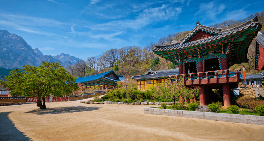 Park Seoraksan v Jižní Koreji